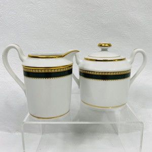 Fitz & Floyd Roanoke Sugar & Creamer